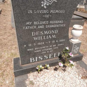 BISSELL Desmond William 1924-1980