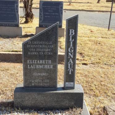 BLIGNAUT Elizabeth Laubscher 1920-2008