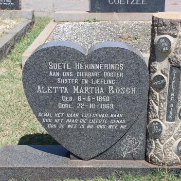 BOSCH Aletta Martha 1950-1969