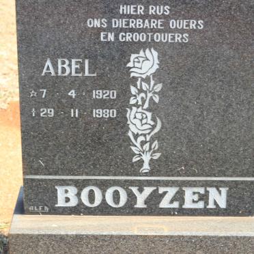 BOOYZEN Abel 1920-1980