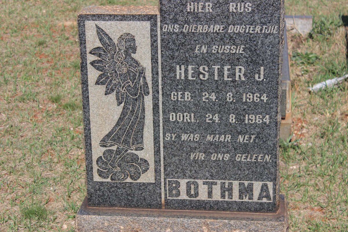 BOTHMA Hester J. 1964-1964