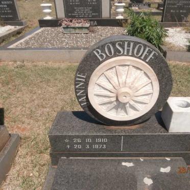 BOSHOFF Jannie 1910-1973