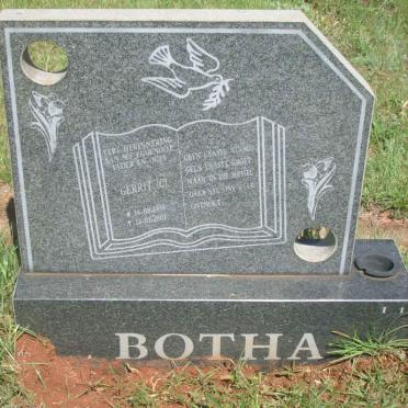 BOTHA Gerrit C. 1939-2001