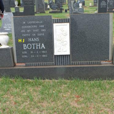 BOTHA H.J. 1933-1983
