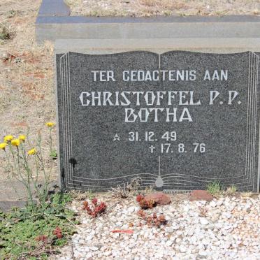 BOTHA Christoffel P.P. 1949-1976