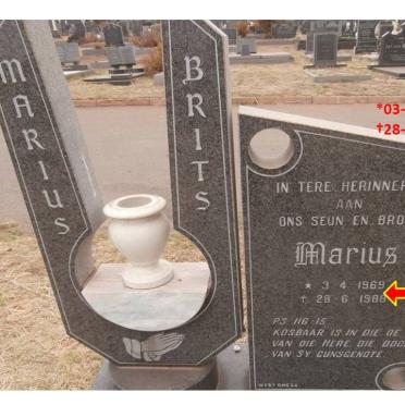 BRITS Marius 1969-1988
