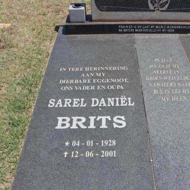 BRITS Sarel Daniël 1928-2001