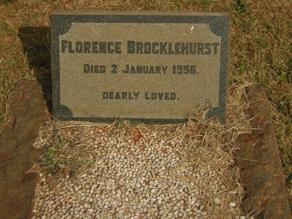BROCKLEHURST Florence -1956