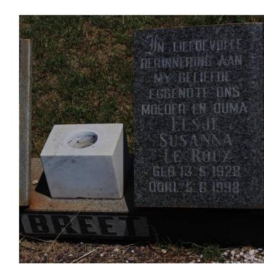BREET Elsie Susanna nee LE ROUX 1928-1998