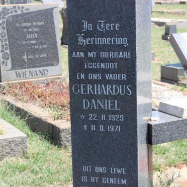 BRITZ Gerhardus Daniël 1929-1971