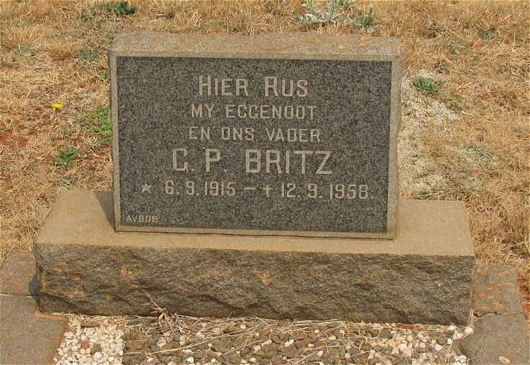 BRITZ G.P. 1915-1958