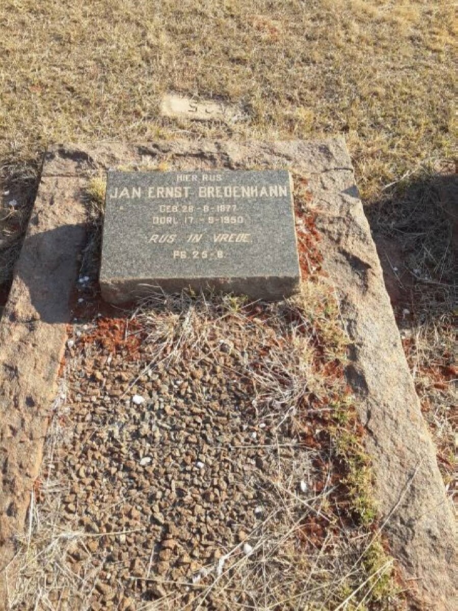 BREDENHANN Jan Ernst 1877-1950