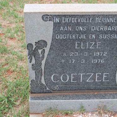 COETZEE Elize 1972-1976