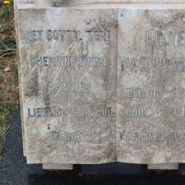 COPPENHAGEN Pietie, van 1966-1972