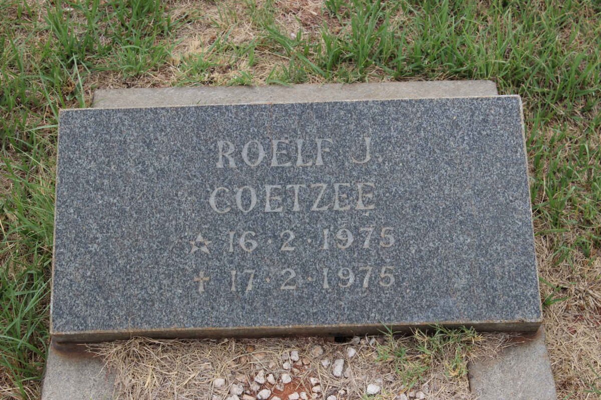 COETZEE Roelf J. 1975-1975