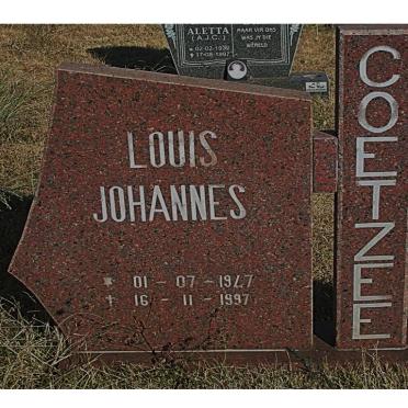 COETZEE Louis Johannes 1947-1997