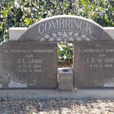 COMBRINCK J.L. 1926-1969 &amp; I.S.M. 1926-