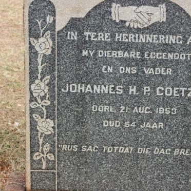 COETZEE Johannes H.P. -1953