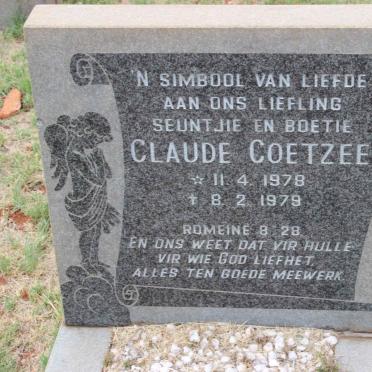 COETZEE Claude 1978-1979