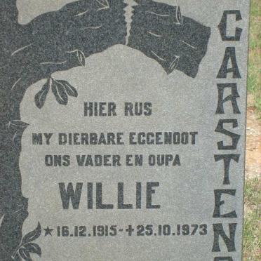 CARSTENS Willie 1915-1973