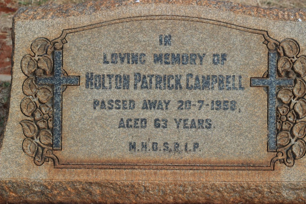 CAMPBELL Holton Patrick -1953