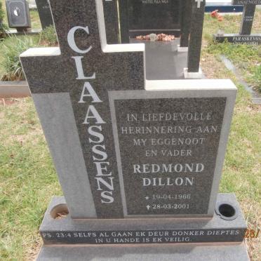 CLAASSENS Redmond Dillon 1966-2001