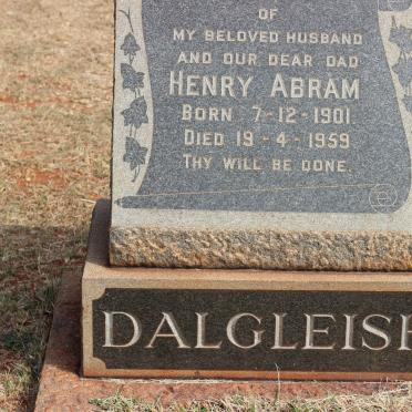 DALGLEISH Henry Abram 1901-1959