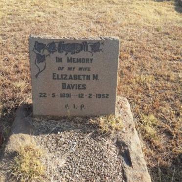 DAVIES Elizabeth M. 1891-1952