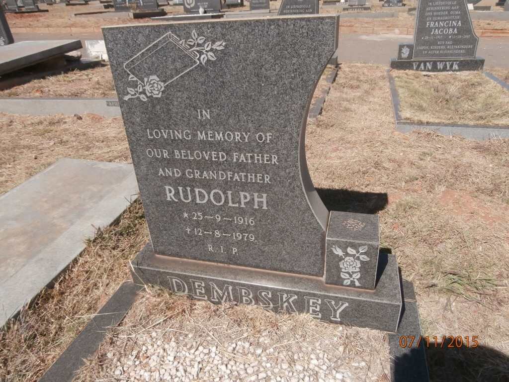 DEMBSKEY Rudolph 1916-1979