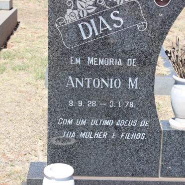 DIAS Antonio M. 1928-1978