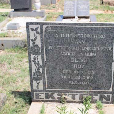 EKSTEEN Clive Roy 1915-1971