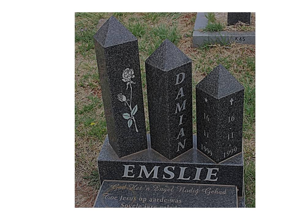 EMSLIE Damian 1999-1999