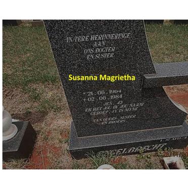ENGELBRECHT Susanna Magrietha 1904-1984