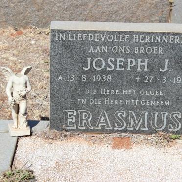 ERASMUS Joseph J. 1938-1976