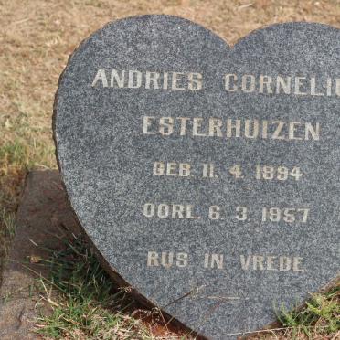 ESTERHUIZEN Andries Cornelius 1894-1957