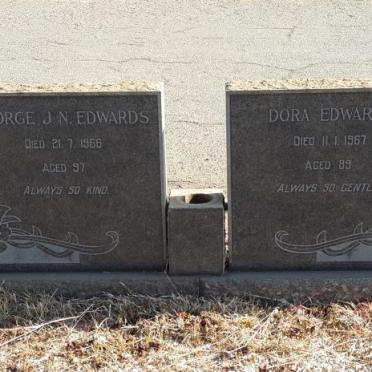 EDWARDS George J.N. -1966 &amp; Dora -1967