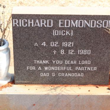 EDMONDSON Richard 1921-1980