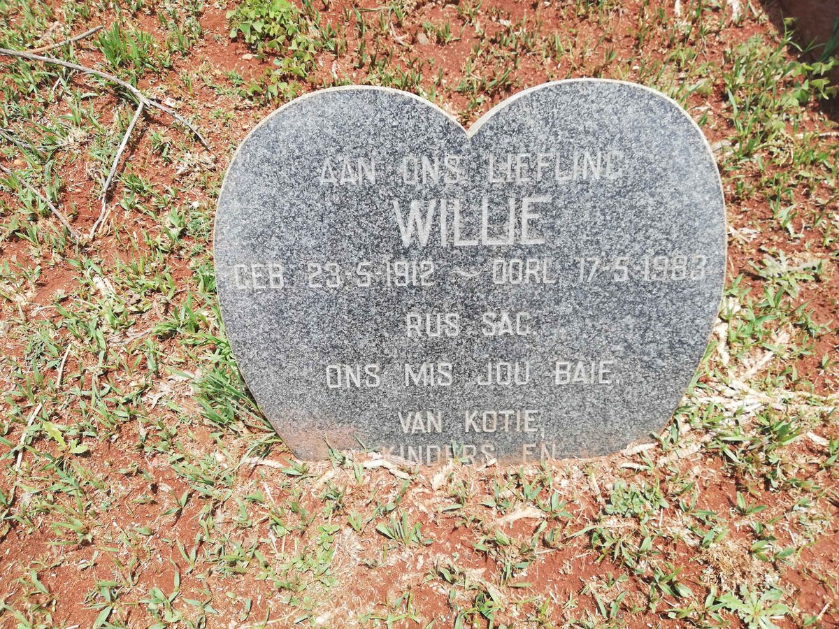 FOURIE Willie 1912-1983
