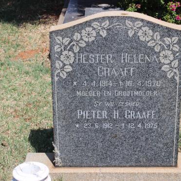 GRAAFF Pieter H. 1912-1975 &amp; Hester Helena 1914-1970