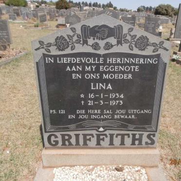 GRIFFITHS Lina 1934-1973