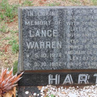 HART Lance Warren 1978-1982