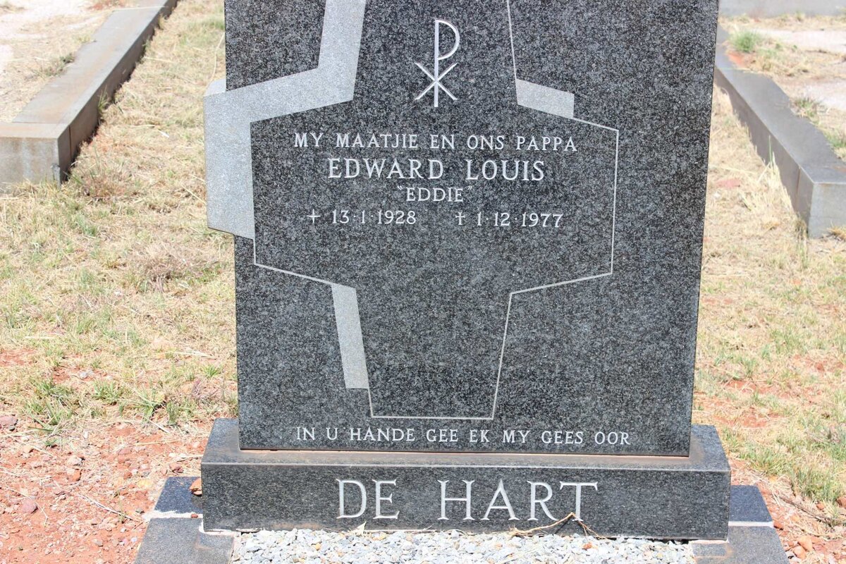 HART Edward Louis, de 1928-1977
