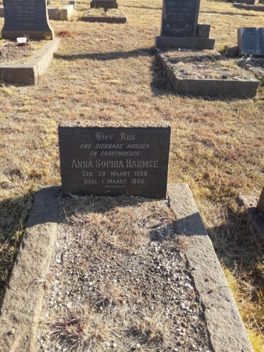 HARMSE Anna Sophia 1898-1958