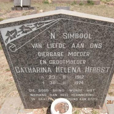 HERBST Catharina Helena 1912-1974