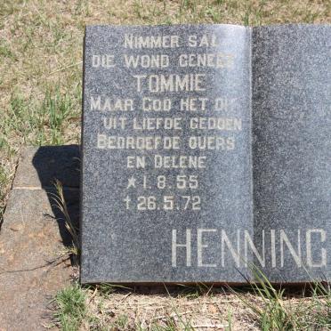 HENNING Tommie 1955-1972