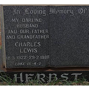 HERBST Charles Lewis 1922-1988