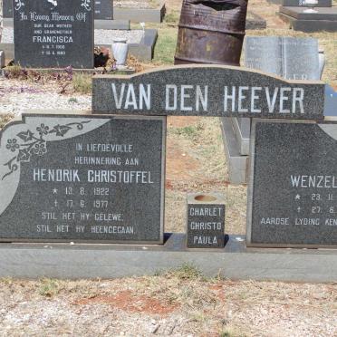 HEEVER Hendrik Christoffel, van den 1922-1977 &amp; Wenzelina 1923-1979