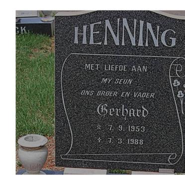 HENNING Gerhard 1953-1988
