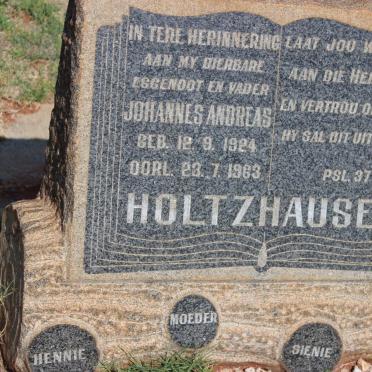 HOLTZHAUSEN Johannes Andreas 1924-1963