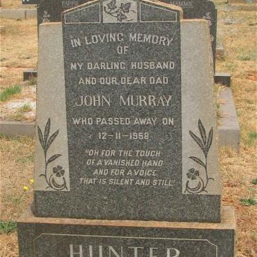 HUNTER John Murray -1958
